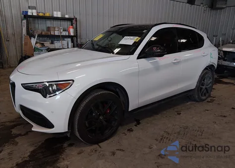 2019 Alfa Romeo Stelvio Ti Sport Awd from USA, damaged, VIN ZASPAKBN3K7C37244